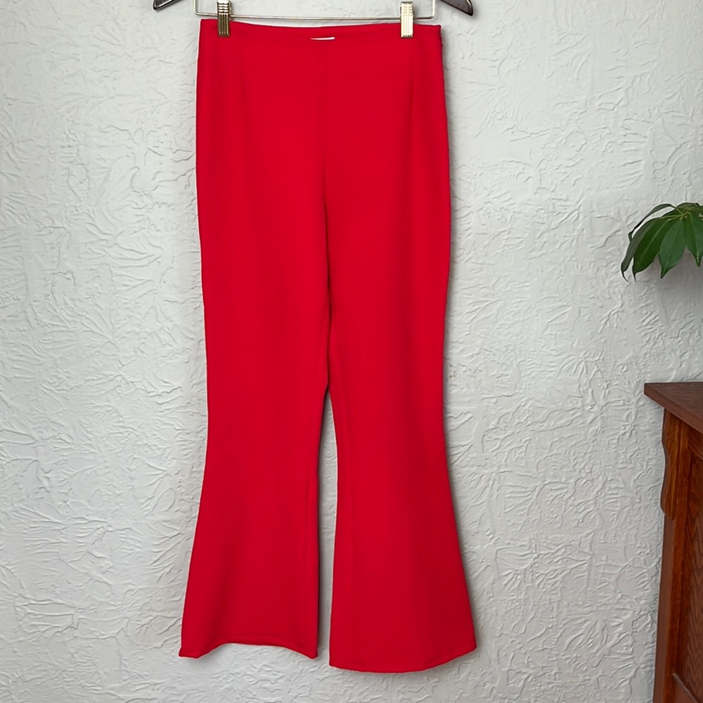 SemSem Giza High Waist Fit And Flare Pants